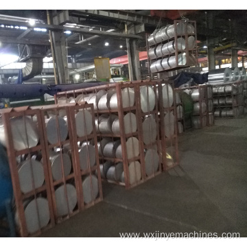 Aluminum Disc Sheet Leveling and Punching Production Line